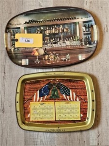 2-SERVING TRAYS