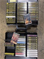 Cassette tapes w/ cases.