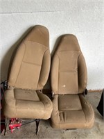 Two auto seats