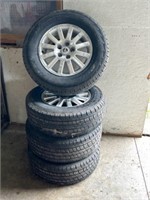 Mercury 16 inch rims, Mastercraft tires, 235/70 R1