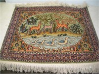 Tree of Life Decorative Persian Rug, 26x30