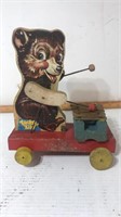 Fisher price Teddy Zilo vintage toy. Missing