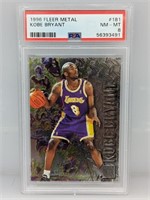 1996 Metal Kobe Bryant RC #181 PSA 8