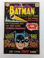 Batman For 13 JITTERY NIGHTS No.184 1966  12 cent