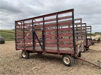 Wood Bale Rack & Gear