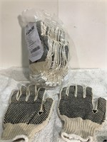 RADNOR Large Industrial Work Gloves 12 Pairs