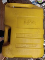 3 gallon Yellow Igloo Container