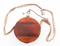 US CIVIL WAR WOODEN DRUM CANTEEN