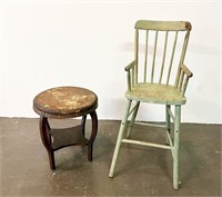 Pair of Accent Project Furniture Pieces
