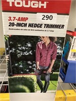 Hyper Tough 20 inch hedge trimmer wired