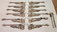 Antique Cast Iron Curtain Hangers