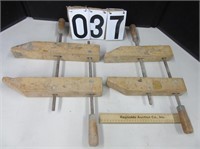 Jorgensen 12" & 14" wood clamps