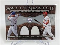 2009 Sweet Swatch Memorabilia Hamilton/Pujols