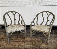 Bois de Boulogne Faux Bois Chairs