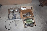 Lot Electric Hotplate, Misc Hardware, etc