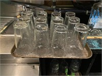 Tray Lot: Water / Soda Glasses