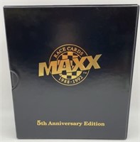 5th Anniversary Maxx Race Cards