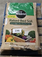 miracle gro raised bed soil (damaged)