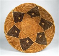 LARGE COILED BASKET