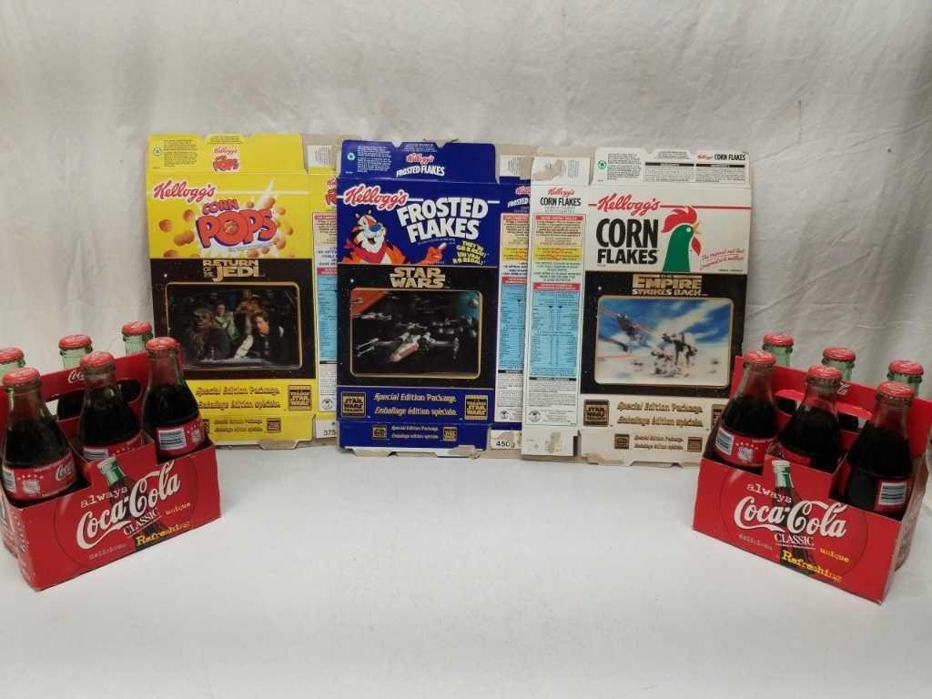Star Wars Ceral Boxes, NHL All Star Game Coca-Cola