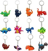 Dino Party Keychains