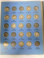 Mercury Head Dime Collection 1916-1945