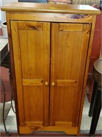 Pine Wood Kitchen Cabinet