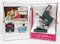 Vintage Skilcraft Microscope Lab Set