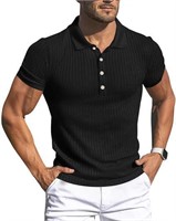 Arvilhill Men's Stretch Polo Shirt x2