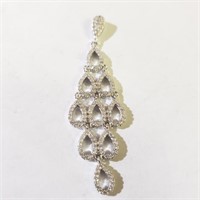 $250 Silver CZ Necklace