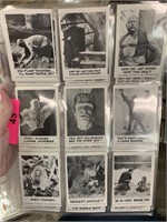 LOT OF 36 SPOOK STORIES CARDS 1961