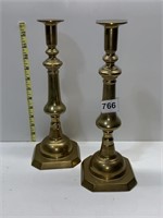 13" H SOLID BRASS CANDLE STICK