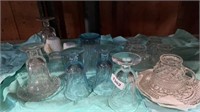 Selection of glassware