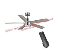 Fanelee 54 in. White Color Changing Ceiling fan