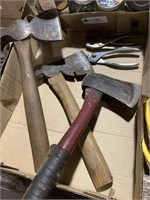 Hatchets, ax , pliers