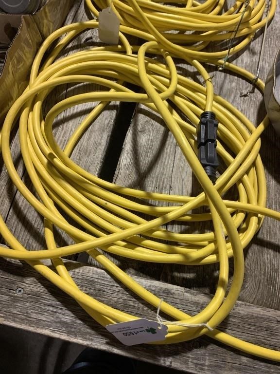 50’ yellow Ext Cord