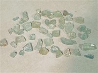 Aquamarine Gemstones, 191.6 GRAMS