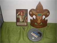 Boy Scout Plaques, Pins & Film
