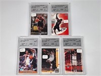 5) THE FINAL AUTHORITY GRADED IVERSON CARDS