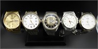 (5) MENS WATCHES