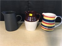 8" Pitcher lot