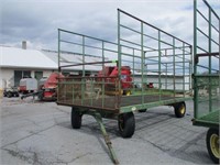 Diller 818 Hay Wagon on 8 Ton Running Gear,