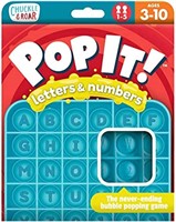Chuckle & Roar Pop It! Letters & Numbers