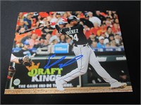 Eloy Jimenez signed 8x10 photo COA