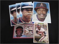 ROD CAREW  TOPPS DONRUSS JUMBO LOT