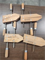 Jorgensen 8" & 10" Wooden Handscrew Clamps