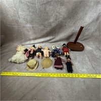 Assortment Of Small Dolls