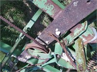 24' cultivator, broken wing cable
