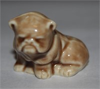 Vtg Wade Whimsies Porcelain Party Crackers Bulldog