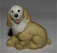 Vtg Wade Whimsies Porcelain Series 1 Pet Puppy Dog